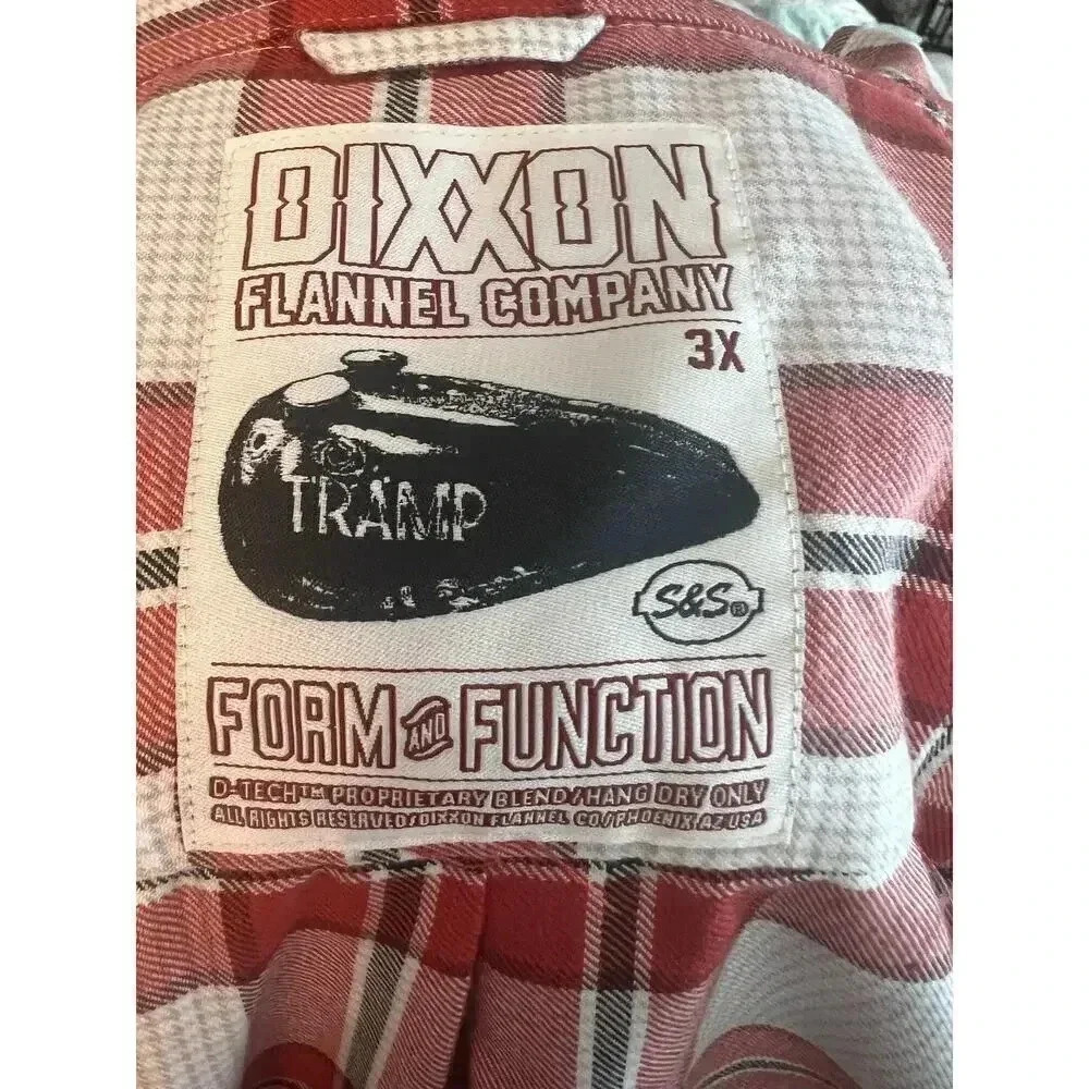 Dixxon Long Sleeve Button Up Form And Function 3x - image 6